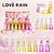 Lip oil /24pçs (LR5018) love rain